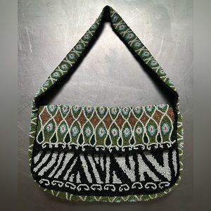 Beautiful, Christiana beaded handbag. Vintage.